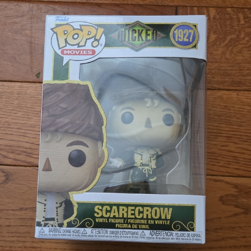 Funko Pop! Movies Scarecrow Vinyl Figure - Green and Brown